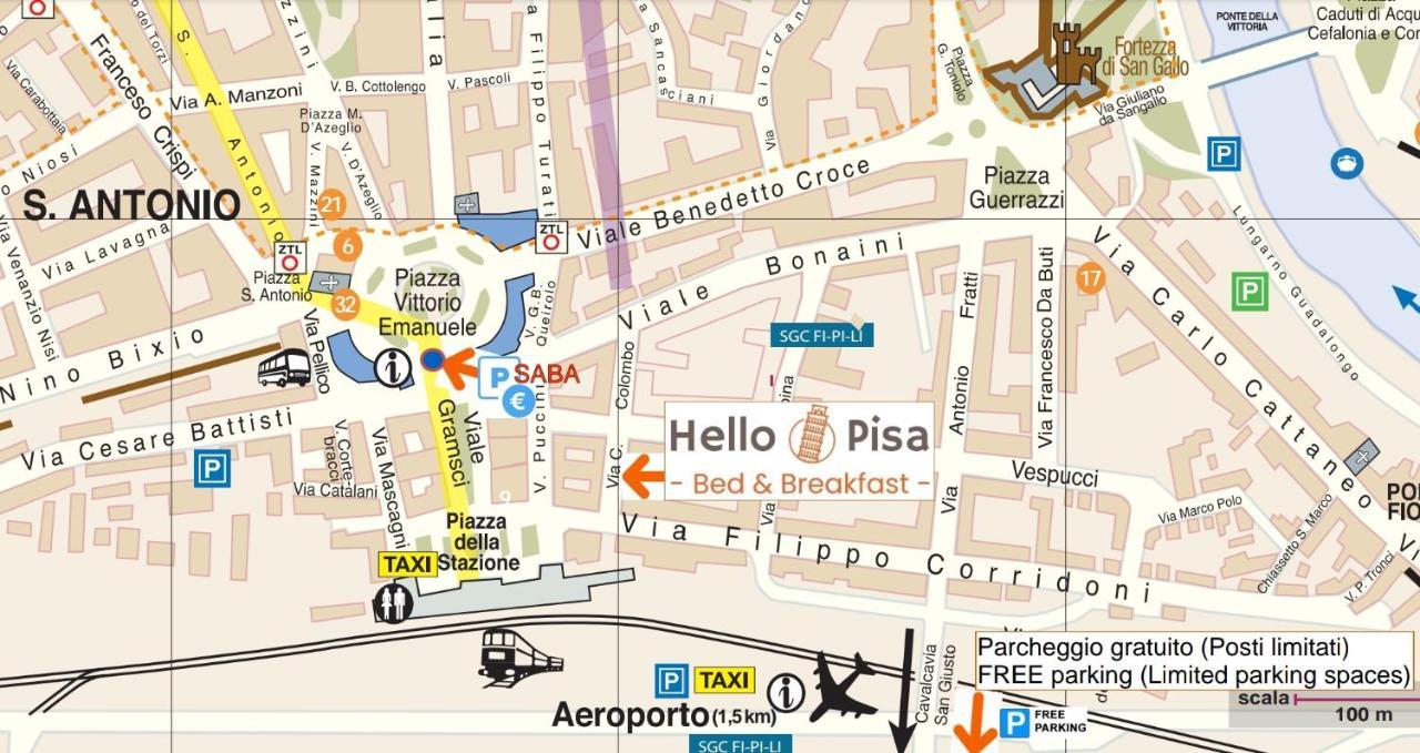 Hello Pisa B&B Εξωτερικό φωτογραφία